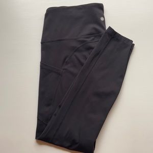Yogalicious size large black leggings